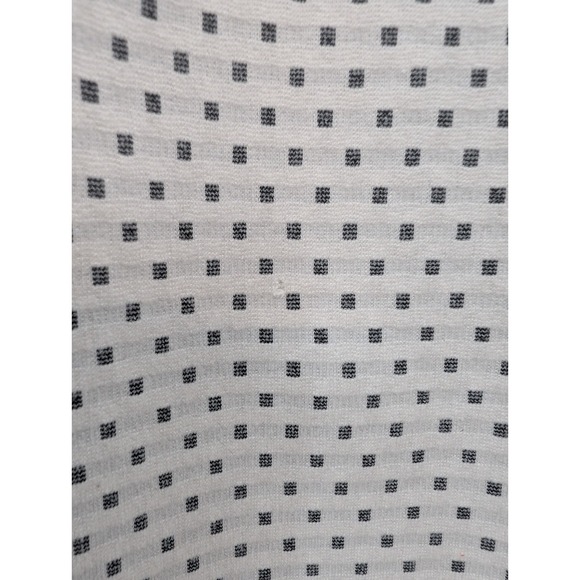 Betabrand size Small 7-Pocket Dress Pants Yoga Straight Leg White Square *HOLE* - Picture 11 of 13